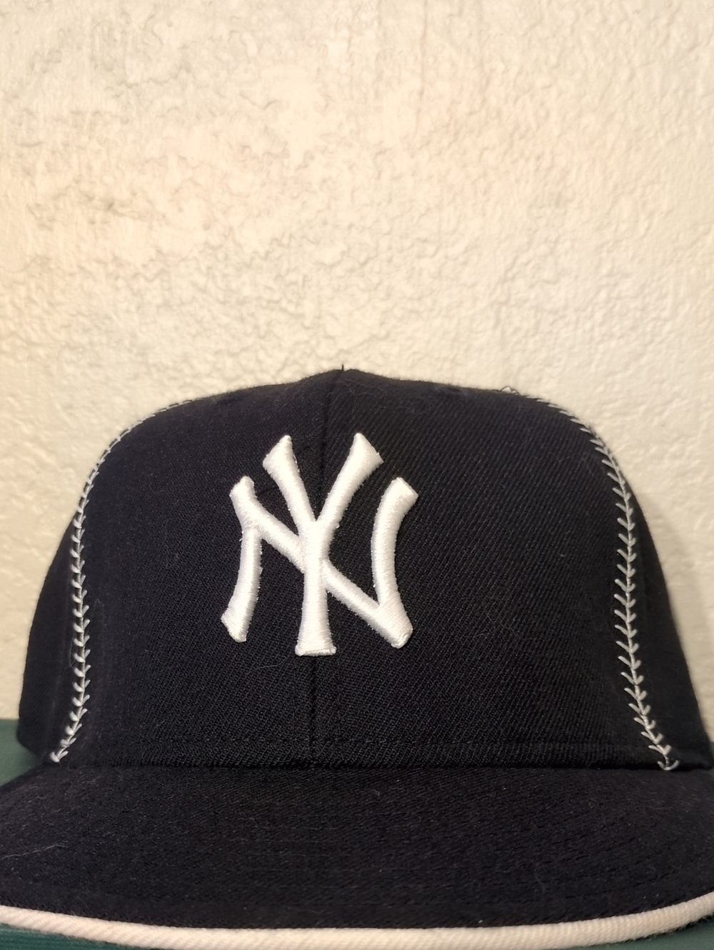 New Era Yankees Navy Cap with White and Blue Labels